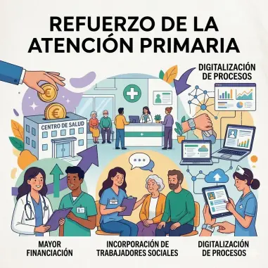 Refuerzo de la Atención Primaria | Financiación y Digitalización | Concordia | SANIDAD