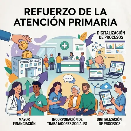 Refuerzo de la Atención Primaria | Financiación y Digitalización | Concordia | SANIDAD