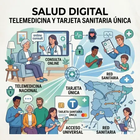 Salud Digital y Tarjeta Sanitaria Única | Eficiencia y Cohesión | Concordia | SANIDAD