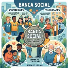 Banca Social: Cuentas sin Comisiones para Colectivos | Justicia Fiscal | Concordia | HACIENDA