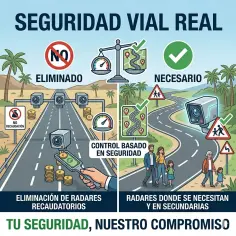 Seguridad Vial Estratégica | Fin de los Radares Recaudatorios | Concordia | SEGURIDAD VIAL