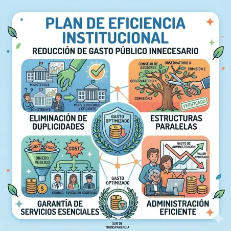 Reducción del Gasto Público | Eficiencia y Fin de Duplicidades | Concordia | ECONOMÍA, EMPRESA Y COMERCIO