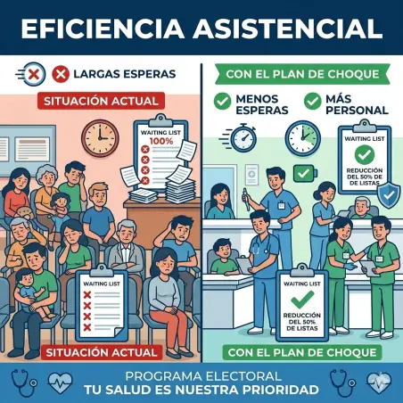 Reducción del 50% en Listas de Espera | Plan de Choque Sanitario | Concordia | SANIDAD