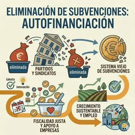 Autofinanciación de Partidos y Sindicatos | Eficiencia Pública | Concordia | ECONOMÍA, EMPRESA Y COMERCIO