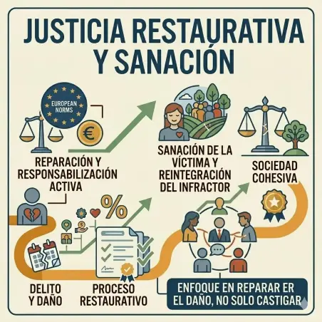 Justicia Restaurativa y Reparación del Daño | Estándar Europeo | Concordia | JUSTICIA