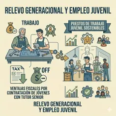 Relevo Generacional y Empleo Juvenil | Ventajas Fiscales | Concordia | TRABAJO