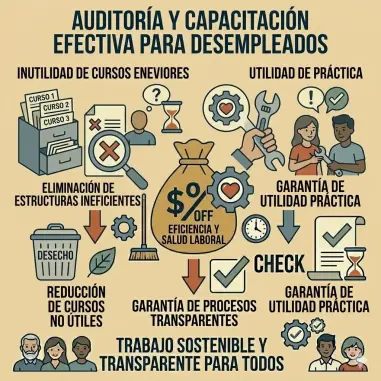 Auditoría de Formación y Capacitación Efectiva | Empleo Real | Concordia | TRABAJO