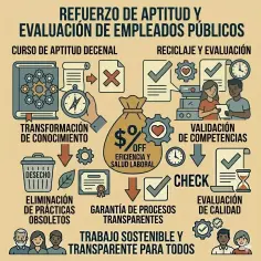 Evaluación y Reciclaje de Empleados Públicos | Excelencia 2026 | Concordia | TRABAJO