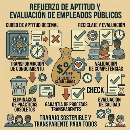 Evaluación y Reciclaje de Empleados Públicos | Excelencia 2026 | Concordia | TRABAJO