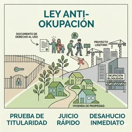 Ley Anti-okupación | Desahucio Inmediato y Juicio Rápido | Concordia | VIVIENDA