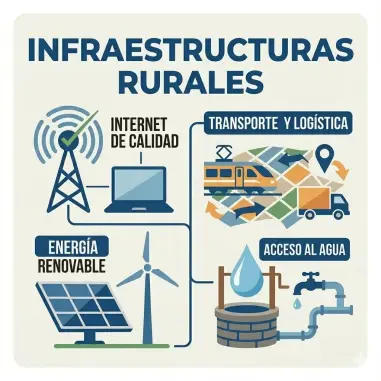 Infraestructuras y Conectividad Rural | Internet y Servicios | Concordia | AGRICULTURA, PESCA Y ALIMENTACIÓN