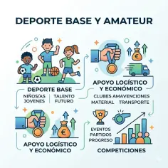 Apoyo al Deporte Base y Clubes Amateurs | Impulso al Talento | Concordia | DEPORTE