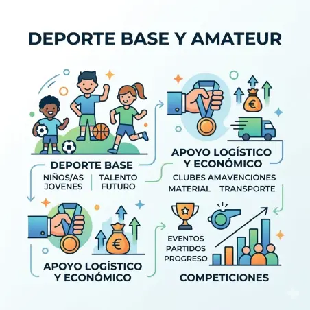 Apoyo al Deporte Base y Clubes Amateurs | Impulso al Talento | Concordia | DEPORTE
