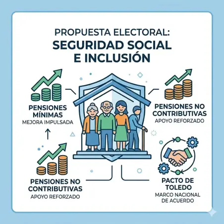 Mejora de Pensiones Mínimas y No Contributivas | Pacto de Toledo | Concordia | SEGURIDAD SOCIAL E INCLUSION