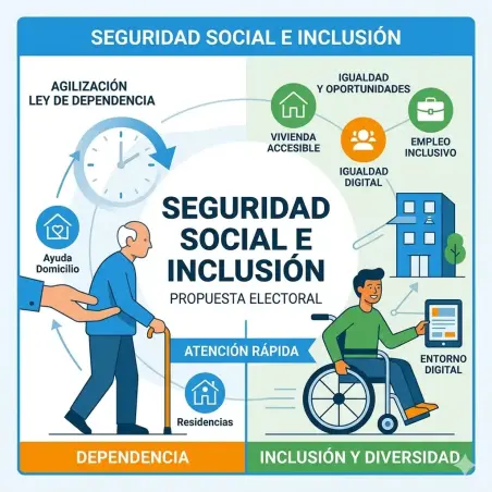 Agilización de la Dependencia y Diversidad Funcional | Inclusión Real | Concordia | SEGURIDAD SOCIAL E INCLUSION